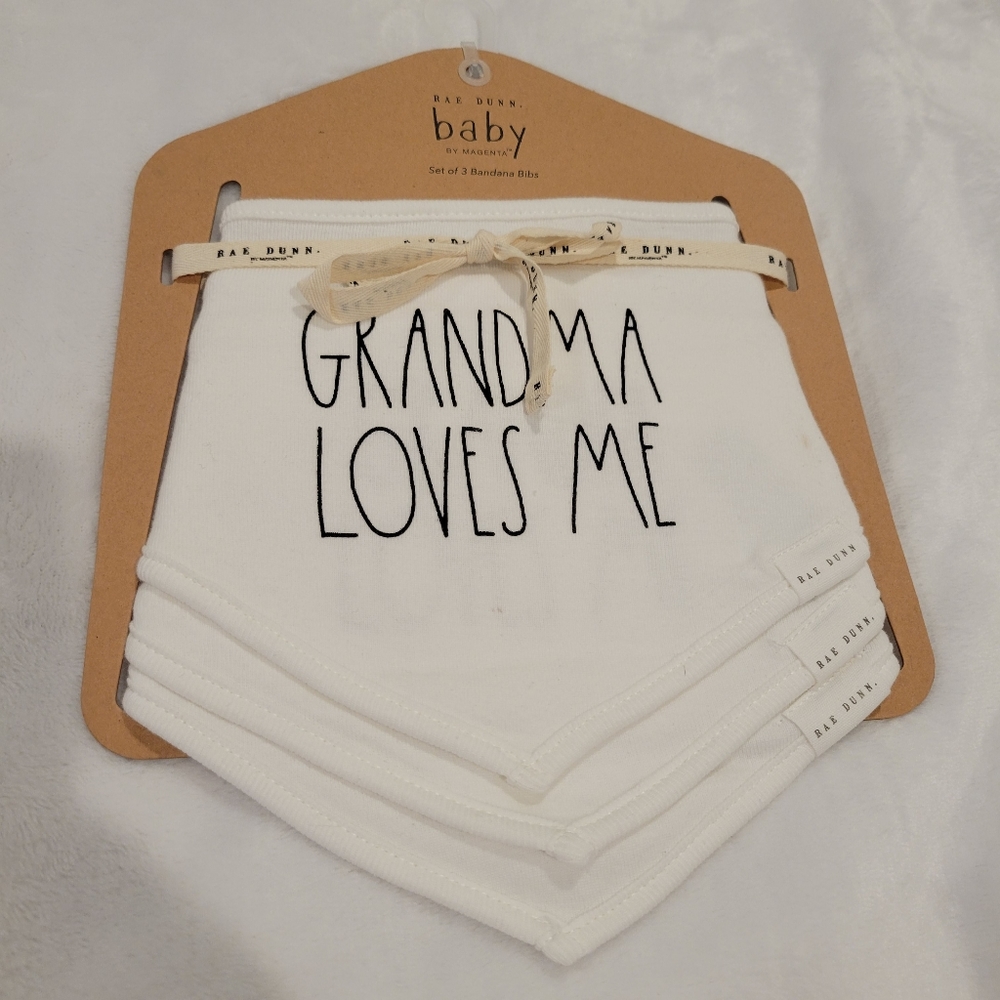Rae Dunn Bib set